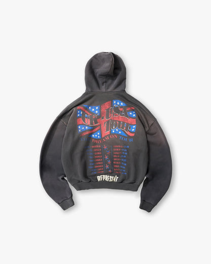 Dream On Tour Hoodie - Sun Fade Grey