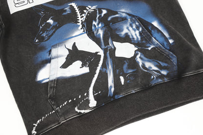 Sports Dept Doberman Pullover Hoodie (Black)