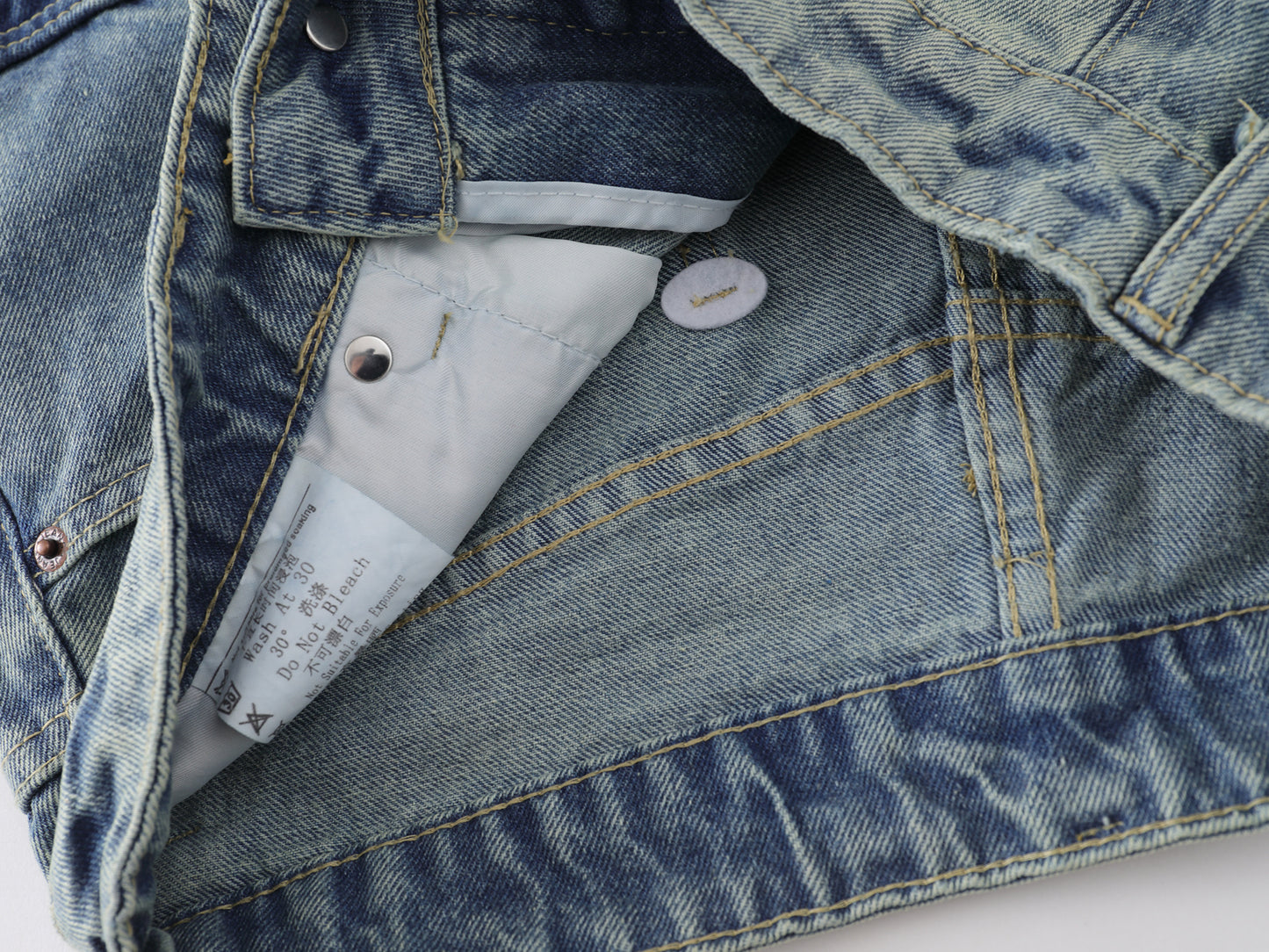 Multi-Pocket Cargo Denim Shorts Wide Leg High Waist Light Wash Vintage Streetwear Summer Casual Jean Shorts | Pocket Riot