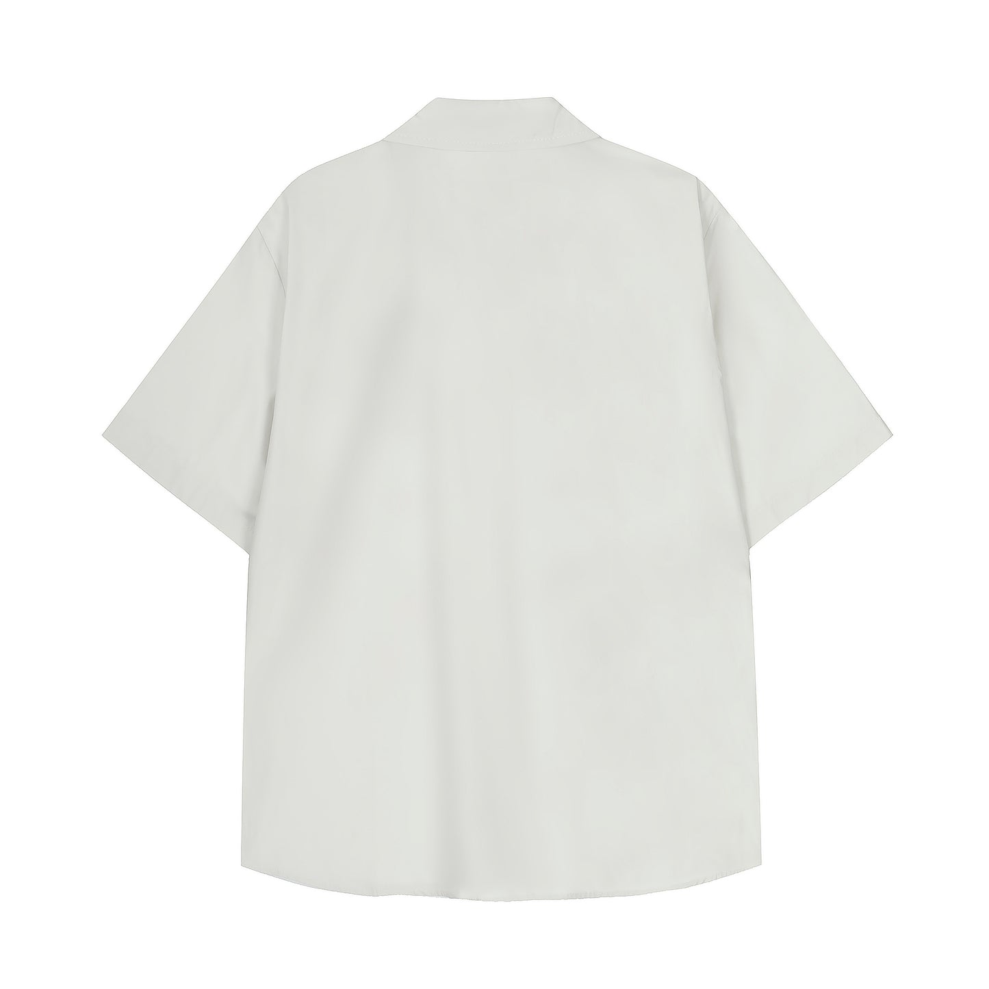 Dachshund dog print shirt cream - back