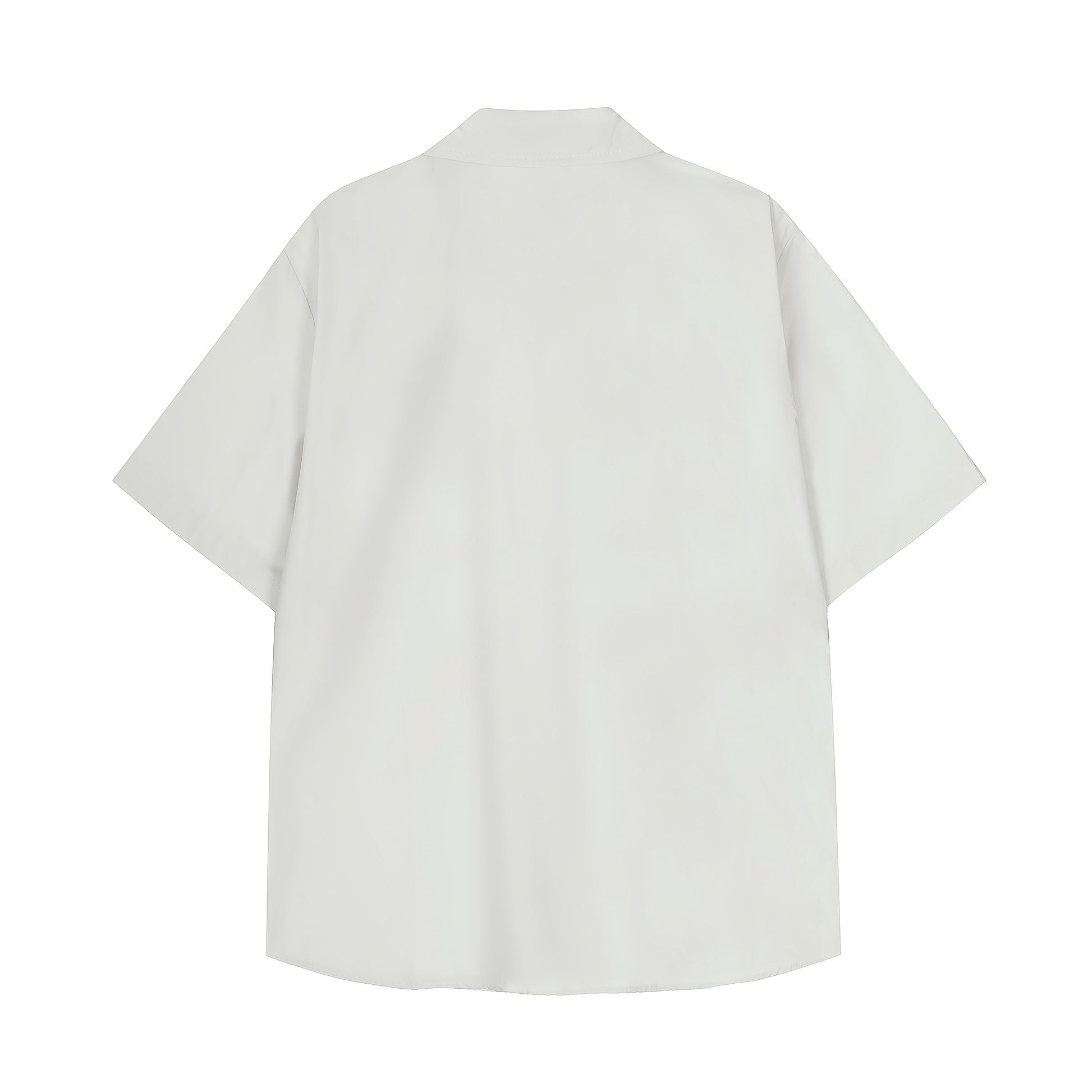 Dachshund dog print shirt cream - back
