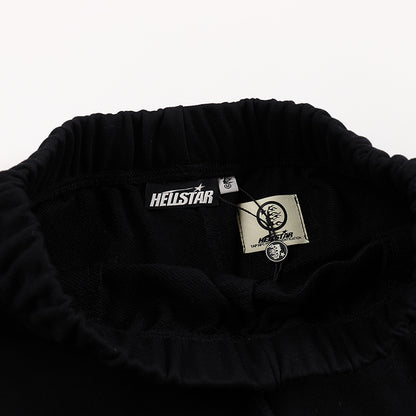 Hellstar Sport Logo Sweatpants 'Black/Red'