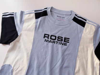 Martine Rose Oversized Panelled T-Shirt / Blue