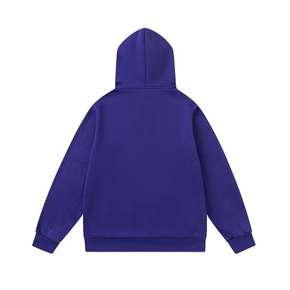 Solid Purple Knit Two-Piece Set Casual Loose Pullover Top Wide Leg Pants Matching Outfit Cozy Loungewear Streetwear Co-ord Set | Violet Set