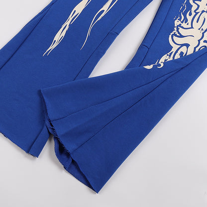 Hellstar Records Yoga Flared Sweatpants