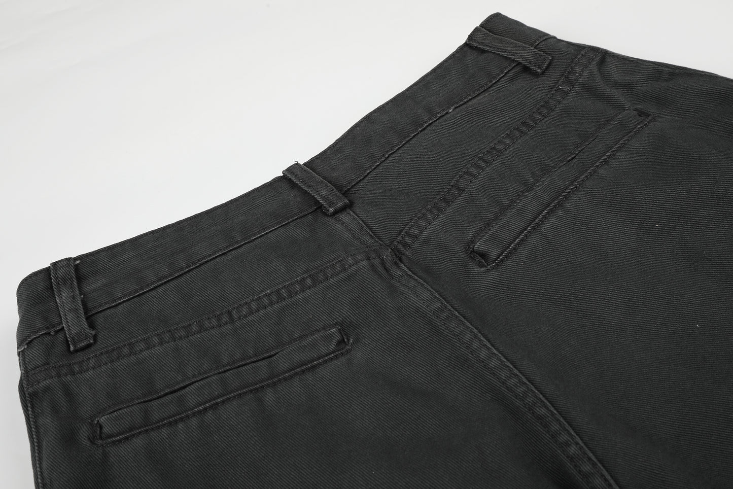 Women's Multi-Pocket Cargo Wide Leg Denim Shorts High Waist Contrast Stitch Casual Streetwear Jean Shorts