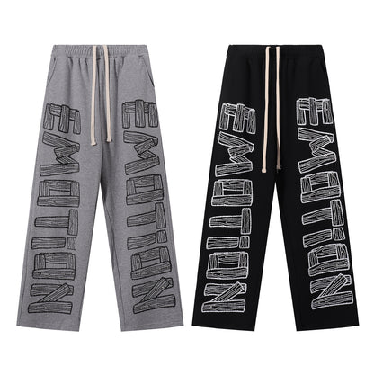 Mixed Emotion Black “Artist” Sweatpants