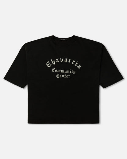Willy Chavarria Chavarria Community Center Buffalo T-Shirt / Black