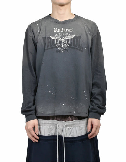 Ruthless Long Sleeve - Faded Black