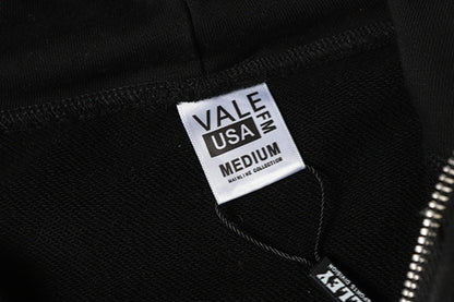 Varsity Zip Up Hoodie