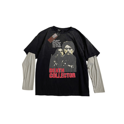 Paly Black 'Death Collector' Long Sleeve T-Shirt