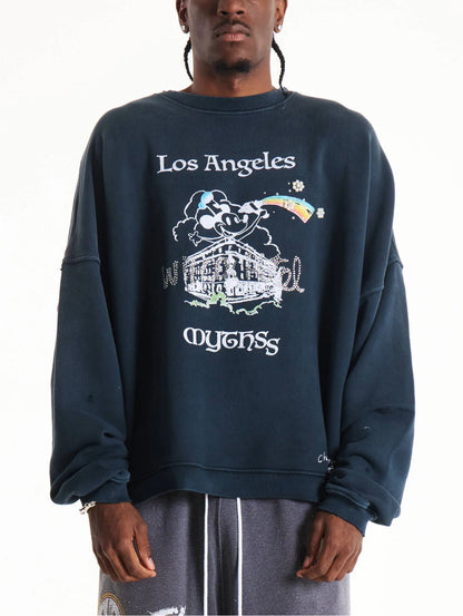 Mythss Crewneck - Black