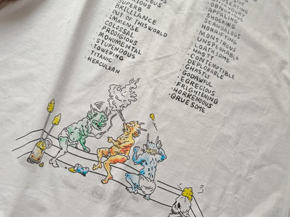 SAINT Mxxxxxx SS T-SHIRT / SAINT WET / WHITE