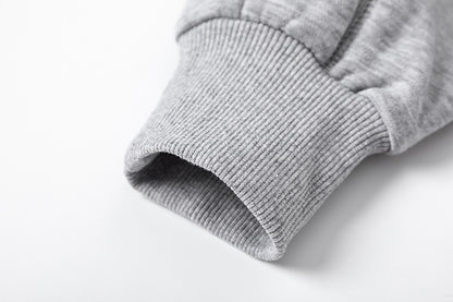 Solid Light Gray Fleece Pullover Sweatshirt Soft Thick Knit Casual Loose Fit Cozy Everyday Streetwear Hoodie | Ash Fleece