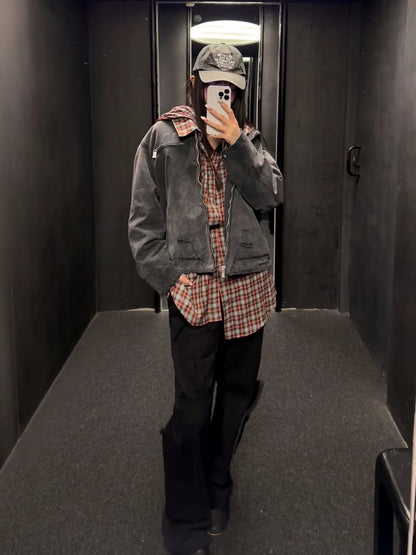 Enfants Riches Déprimés Blanket Lined Work Jacket 'Black'