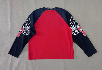 SN Racing Jersey Longsleeve - Red/Navy