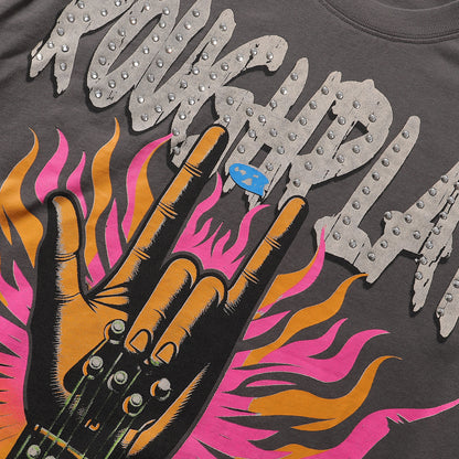 ROUGHPLAY “Battle Wounds” Cut-Off Tee