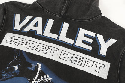 Sports Dept Doberman Pullover Hoodie (Black)