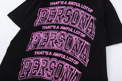That's A Awful Lot Of Cough Syrup Graphic Print Short Sleeve T-Shirt Oversized Casual Streetwear Summer Tee | Syrup Tee