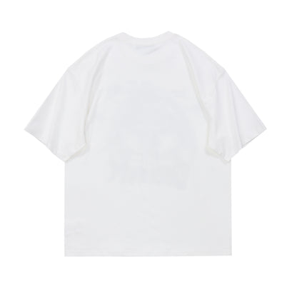 Senseless Brand Drunk Planet Spray Paint Graphic Oversized Tee Grunge Airbrush Streetwear Short Sleeve T-Shirt