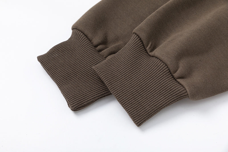 Brown Trapstar graphic pullover hoodie and joggers tracksuit set with drawstrings and elastic waist - view 14