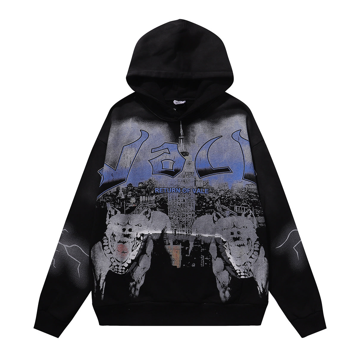 编号VA202，美潮Vale Valley Forever The Dogs Pullover Hoodie17 - 14
