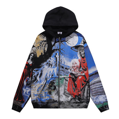 Vale Forever Ether Zip Up Hoodie “Black”