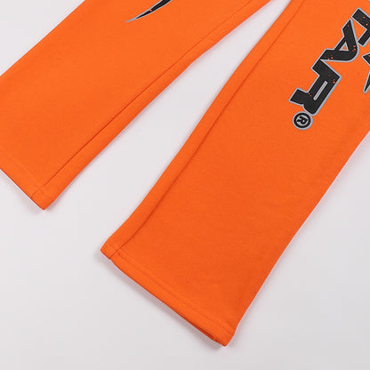 Hellstar Fire Flare Bottom Sweatpants