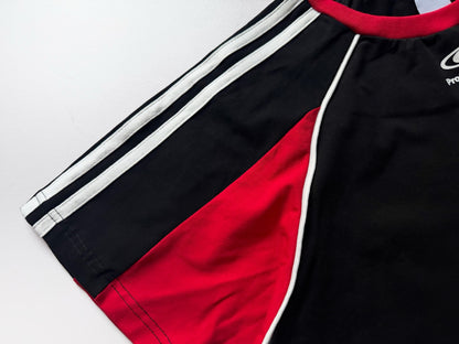 Protocol Index Color Block Raglan Tee Stripe Sleeve Spliced Athletic Retro 90s Sportswear Streetwear T-Shirt | Race Block