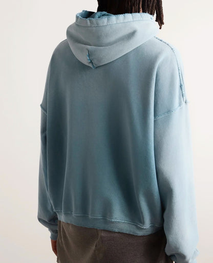 Classic Logo Hoodie - Sun Faded Aqua