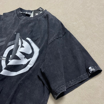 A BATHING APE® x mastermind JAPAN Garment Dye Circle Tee