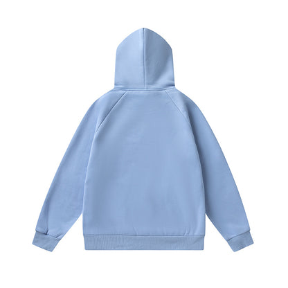 Trapstar Light Blue Graphic Hoodie and Joggers Tracksuit Set, Drawstring Two Piece Streetwear Outfit