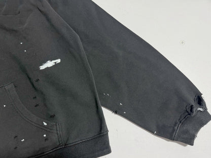 Logo-Print Cotton-Jersey Zip-Up Hoodie - Black
