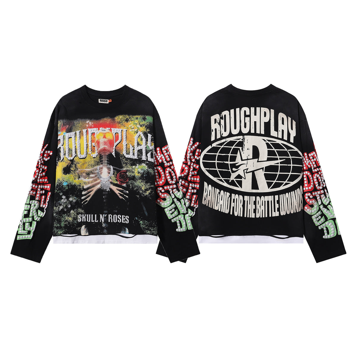 编号R536，RoughPlay Skull & Roses (BRN)16 - 14