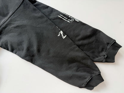 Nitsch Assemblage Zip Hoodie - Washed Black