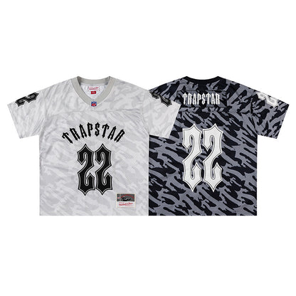 Mitchell & Ness Unisex NFL Jersey Camo Graphic 22 Short Sleeve Football Shirt