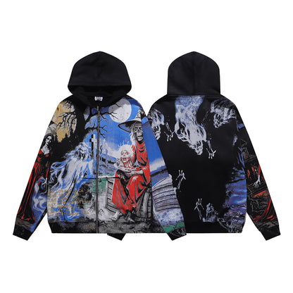 Vale Forever Ether Zip Up Hoodie “Black”