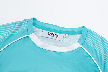 Trapstar Football Jersey Graphic Short Sleeve Crewneck Sports Shirt