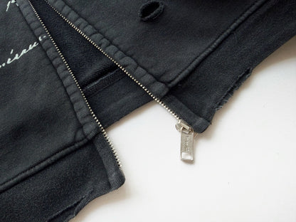 God With Revolver Zip-Up Hoodie