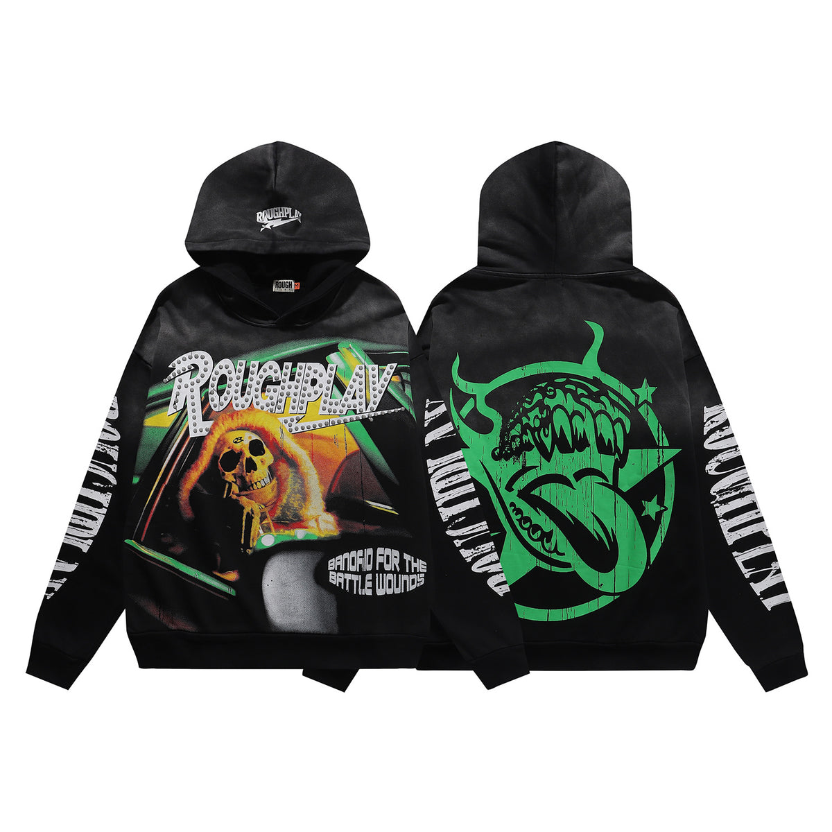 编号R201，RoughPlay In car Hoodie17 - 15