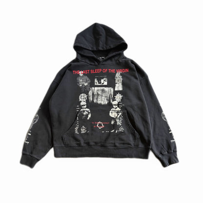 Cherry Petite Hoodie in Faded Black