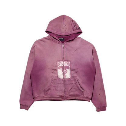 Rock / Paper / Scissors II Assemblage Zip Hoodie