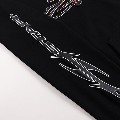 Hellstar Path To Paradise Hoodie 'Washed Black'