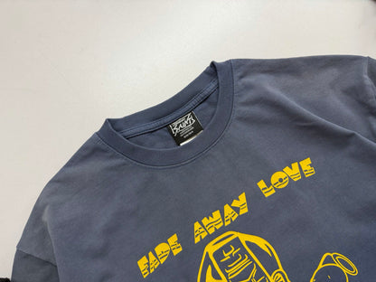 SAINT Mxxxxxx × A BATHING APE BAPE_SS T-SHIRT / FADE AWAY LV / NAVY