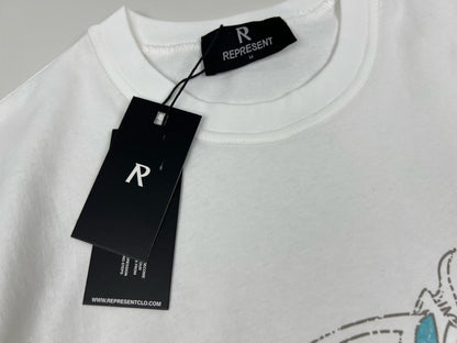 Represent Golden Tour Graphic Cotton T-Shirt