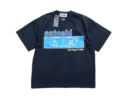 Don't Forget To Smile Tee - Black