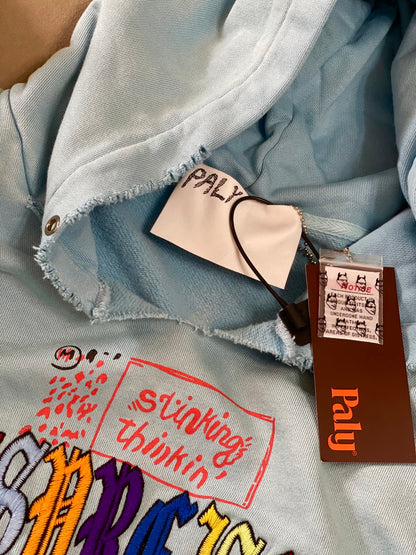 Bobby Driscoll Hoodie - Baby Blue