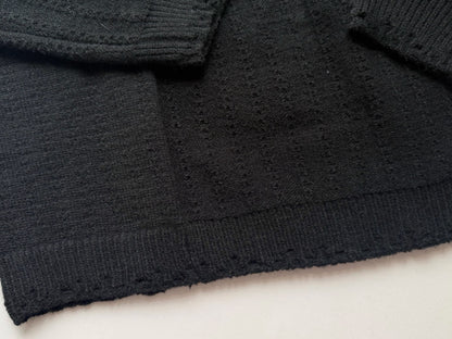 Enfants Riches Déprimés Asymmetrical Varsity V-Neck Sweater