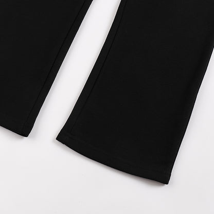 Hellstar Skate Crosshair Flared Sweatpants 'Black'
