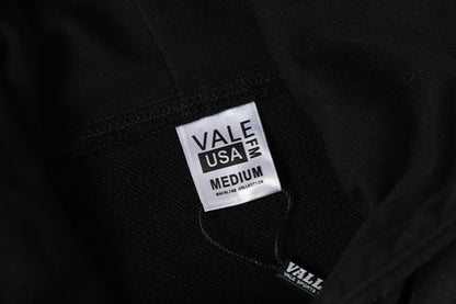 Crest Pullover Hoodie (Black / Red)